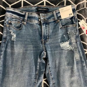size 8 reg,Aéropostale flare jeans (never worn)
